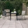 Juego de comedor de jardín 3 piezas gris y negro von , Gartensets - Ref: Foro24-3099407, Preis: 205,81 €, Rabatt: %