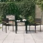 Juego de comedor de jardín 3 piezas negro von , Gartensets - Ref: Foro24-3099413, Preis: 201,95 €, Rabatt: %