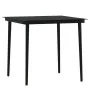 Juego de comedor de jardín 5 piezas con cojines negro von , Gartensets - Ref: Foro24-3099542, Preis: 619,62 €, Rabatt: %