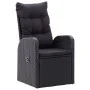 Juego de comedor de jardín 5 piezas con cojines negro von , Gartensets - Ref: Foro24-3099493, Preis: 739,60 €, Rabatt: %