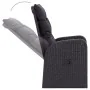 Juego de comedor de jardín 5 piezas con cojines negro von , Gartensets - Ref: Foro24-3099493, Preis: 739,60 €, Rabatt: %