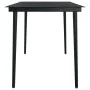 Juego de comedor de jardín 5 piezas con cojines negro von , Gartensets - Ref: Foro24-3099493, Preis: 739,60 €, Rabatt: %