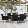 Juego de comedor para jardín 7 piezas negro von , Gartensets - Ref: Foro24-3099604, Preis: 382,18 €, Rabatt: %