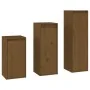 Muebles para TV 3 piezas madera maciza de pino marrón miel von , TV-Möbel - Ref: Foro24-3100162, Preis: 136,56 €, Rabatt: %