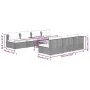 Set de sofás de jardín 8 piezas y cojines ratán sintético negro von , Gartensets - Ref: Foro24-3101463, Preis: 831,12 €, Raba...