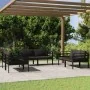 Set muebles de jardín 6 pzas y cojines aluminio gris antracita de , Conjuntos de jardín - Ref: Foro24-3107800, Precio: 888,52...