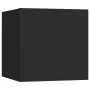 Set de muebles para TV 8 piezas madera contrachapada negro by , TV Furniture - Ref: Foro24-3114415, Price: 300,61 €, Discount: %