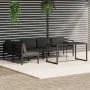 Set muebles de jardín 6 pzas y cojines aluminio gris antracita von , Gartensets - Ref: Foro24-3115916, Preis: 1,00 €, Rabatt: %