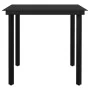 Juego de comedor de jardín 5 piezas gris oscuro | Tu tienda online para hogar, jardín y más Foro24.es