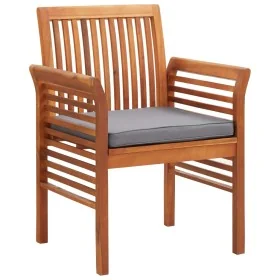 Sillas de jardín con cojines 4 unidades madera maciza de acacia von , Gartenstühle - Ref: Foro24-3120452, Preis: 423,32 €, Ra...