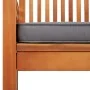 Sillas de jardín con cojines 4 unidades madera maciza de acacia de , Sillas de jardín - Ref: Foro24-3120452, Precio: 423,31 €...