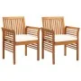 Set comedor de jardín 5 pzas y cojines madera maciza de acacia von , Gartensets - Ref: Foro24-3120459, Preis: 705,95 €, Rabat...