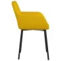 Sillas de comedor 2 unidades terciopelo amarillo by , dining chairs - Ref: Foro24-344708, Price: 118,56 €, Discount: %