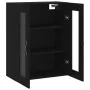 Armario de pared madera de ingeniería negro 69,5x34x90 cm by , Sideboards - Ref: Foro24-834987, Price: 124,53 €, Discount: %