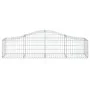 Cestas de gaviones 50 uds forma de arco hierro 200x50x40/60 cm by , Pots and planters - Ref: Foro24-3145596, Price: 2,00 €, D...