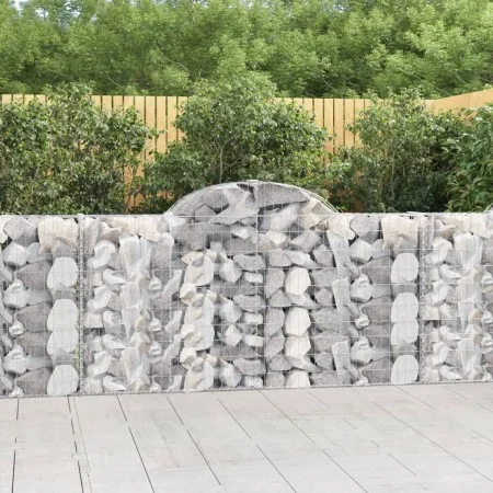 Cestas gaviones 50 uds forma de arco hierro 200x30x100/120 cm de , Maceteros y jardineras - Ref: Foro24-3146129, Precio: 3,00...