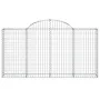 Cestas gaviones 50 uds forma de arco hierro 200x30x100/120 cm de , Maceteros y jardineras - Ref: Foro24-3146129, Precio: 3,00...