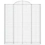 Cestas de gaviones 11 uds forma de arco hierro 200x30x220/240cm by , Pots and planters - Ref: Foro24-3146245, Price: 1,00 €, ...