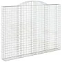 Cestas de gaviones 5 uds forma de arco hierro 300x30x220/240 cm by , Pots and planters - Ref: Foro24-3146632, Price: 944,88 €...