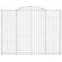 Cestas de gaviones 5 uds forma de arco hierro 300x30x220/240 cm by , Pots and planters - Ref: Foro24-3146632, Price: 944,88 €...