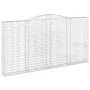Cestas de gaviones 5 uds forma de arco hierro 400x30x200/220 cm by , Pots and planters - Ref: Foro24-3146934, Price: 1,00 €, ...