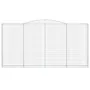 Cestas de gaviones 5 uds forma de arco hierro 400x30x200/220 cm by , Pots and planters - Ref: Foro24-3146934, Price: 1,00 €, ...