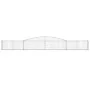 Cestas de gaviones 25 uds forma de arco hierro 400x30x40/60 cm by , Pots and planters - Ref: Foro24-3146838, Price: 1,00 €, D...