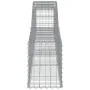 Cestas de gaviones 25 uds forma de arco hierro 400x30x40/60 cm by , Pots and planters - Ref: Foro24-3146838, Price: 1,00 €, D...