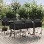 Juego de comedor para jardín 7 piezas negro de , Conjuntos de jardín - Ref: Foro24-3156501, Precio: 550,88 €, Descuento: %