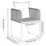 Juego de comedor para jardín 7 piezas negro de , Conjuntos de jardín - Ref: Foro24-3156501, Precio: 550,88 €, Descuento: %