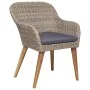 Juego de comedor para jardín 7 piezas con cojines marrón von , Gartensets - Ref: Foro24-3156723, Preis: 845,64 €, Rabatt: %