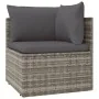 Set de muebles de jardín 12 pzas cojines ratán sintético gris de , Conjuntos de jardín - Ref: Foro24-3157346, Precio: 1,00 €,...