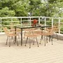 Juego de comedor de jardín 7 piezas ratán sintético by , Garden sets - Ref: Foro24-3157849, Price: 577,65 €, Discount: %