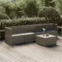 Set de muebles de jardín 5 pzas y cojines ratán sintético gris de , Conjuntos de jardín - Ref: Foro24-3157367, Precio: 451,35...