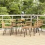 Juego de comedor de jardín 7 piezas ratán sintético de , Conjuntos de jardín - Ref: Foro24-3157877, Precio: 580,13 €, Descuen...