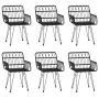 Juego de comedor de jardín 7 piezas ratán sintético negro von , Gartensets - Ref: Foro24-3157856, Preis: 566,07 €, Rabatt: %