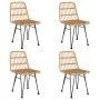 Juego de comedor de jardín 5 piezas ratán sintético by , Garden sets - Ref: Foro24-3157889, Price: 419,34 €, Discount: %