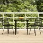 Juego de comedor de jardín 3 piezas ratán sintético negro de , Conjuntos de jardín - Ref: Foro24-3157880, Precio: 245,45 €, D...