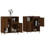 Aparadores 2 piezas madera contrachapada marrón roble von , Sideboards - Ref: Foro24-3190124, Preis: 125,44 €, Rabatt: %