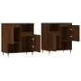 Aparadores 2 piezas madera contrachapada marrón roble von , Sideboards - Ref: Foro24-3190124, Preis: 125,44 €, Rabatt: %