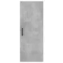 Aparador de madera contrachapada gris hormigón 34,5x34x180 cm de , Aparadores - Ref: Foro24-3198853, Precio: 111,20 €, Descue...