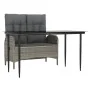 Juego de comedor jardín 2 pzas con cojines ratán sintético gris by , Garden sets - Ref: Foro24-3203501, Price: 283,21 €, Disc...