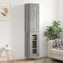 Aparador alto madera de ingeniería gris Sonoma 34,5x34x180 cm von , Sideboards - Ref: Foro24-3200383, Preis: 98,69 €, Rabatt: %