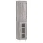 Aparador alto madera de ingeniería gris Sonoma 34,5x34x180 cm von , Sideboards - Ref: Foro24-3200383, Preis: 98,69 €, Rabatt: %