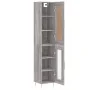 Aparador alto madera de ingeniería gris Sonoma 34,5x34x180 cm von , Sideboards - Ref: Foro24-3200383, Preis: 98,69 €, Rabatt: %