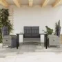 Juego de comedor de jardín 4 piezas con cojines ratán PE gris de , Conjuntos de jardín - Ref: Foro24-3203508, Precio: 579,48 ...