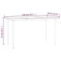 Set comedor jardín 5 pzas y cojines ratán sintético negro gris by , Garden sets - Ref: Foro24-3185127, Price: 357,52 €, Disco...
