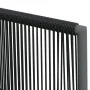 Set comedor jardín 7 pzas y cojines acero ratán sintético negro by , Garden sets - Ref: Foro24-3187071, Price: 656,90 €, Disc...