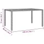 Set comedor jardín 7 pzas y cojines ratán sintético gris von , Gartensets - Ref: Foro24-3157558, Preis: 788,36 €, Rabatt: %