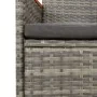 Set comedor jardín 7 pzas y cojines ratán sintético gris by , Garden sets - Ref: Foro24-3157551, Price: 878,41 €, Discount: %